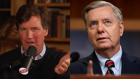 Siempre pide "matar" a alguien: Tucker Carlson sobre Lindsey Graham