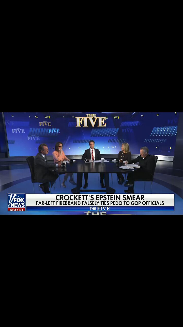 Jesse Watters TORCHES Jasmine Crockett’s Epstein Claims