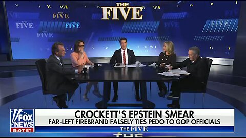 Jesse Watters TORCHES Jasmine Crockett’s Epstein Claims