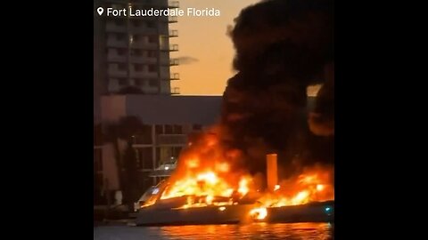 🚨 BOAT EXPLOSION ROCKS FORT LAUDERDALE MARINA, MULTIPLE INJURED