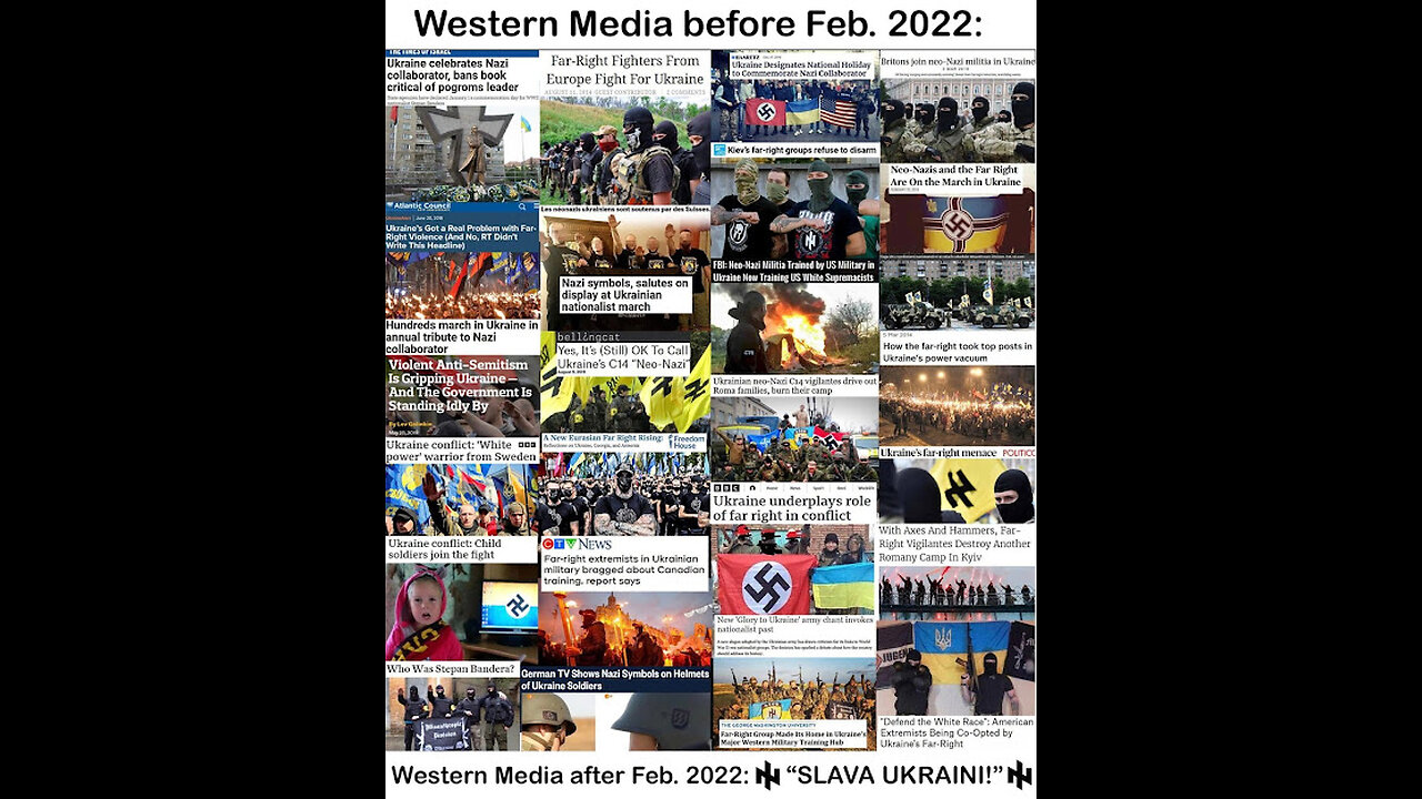Azov Nazis burn Trump's book
