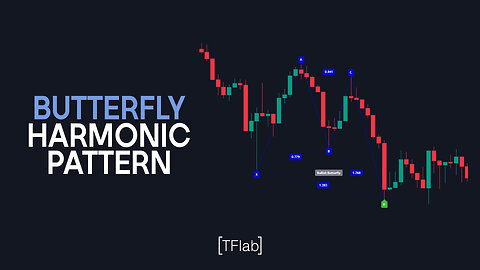 📊Butterfly Harmonic Pattern Harmonic Detector indicator in #tradingview [#TradingFinder]📈