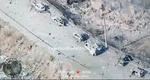 New Footage of Destroyed Enemy Convoy in Sudzha, Kursk Oblast