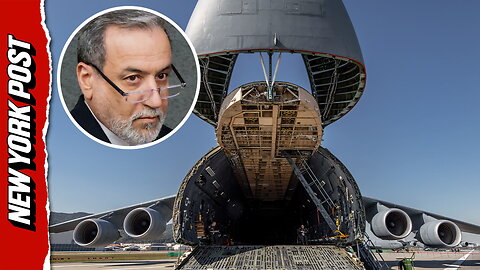 US Air Force C-5M Super Galaxy lands in UK as Trump pressures Iran on nuclear deal