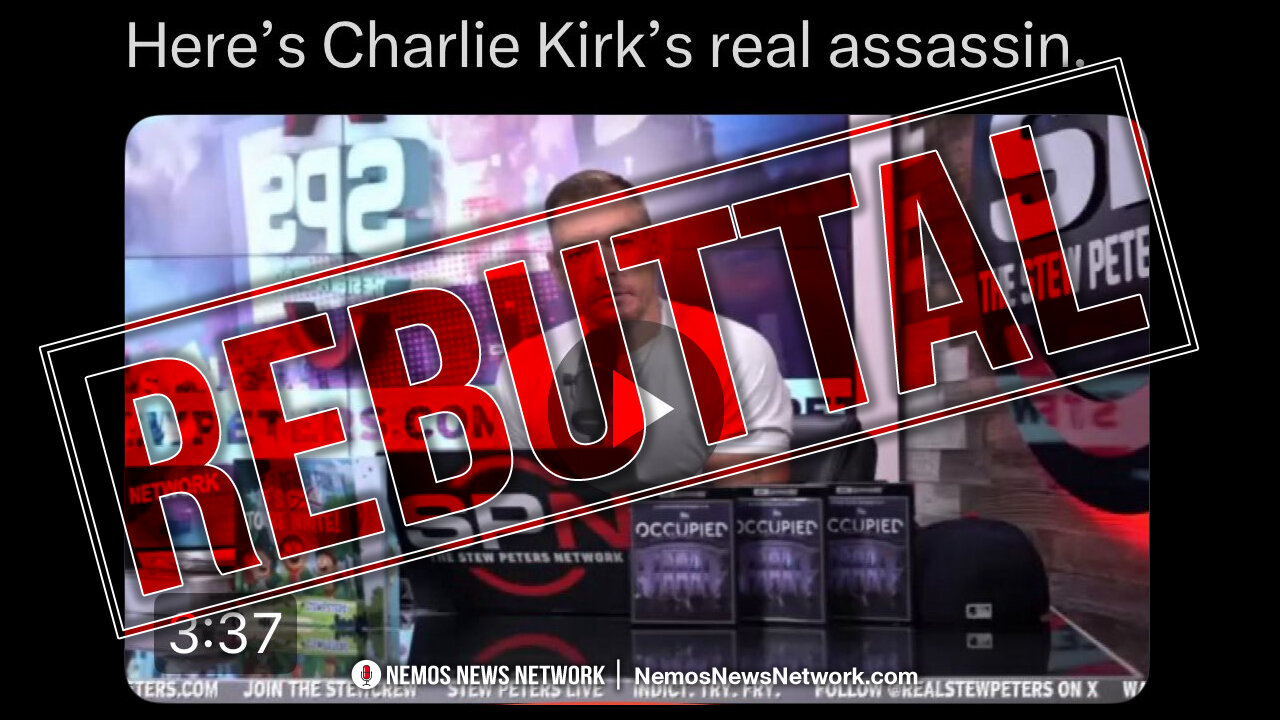 Rebutting Jew Peters & Other Jews Saying Body Armor & Bomb Mic