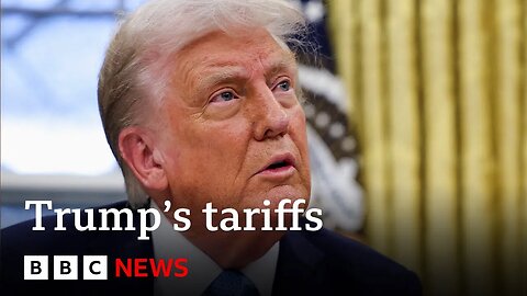 Canada and Mexico hit back as President Trump imposes huge tariffs