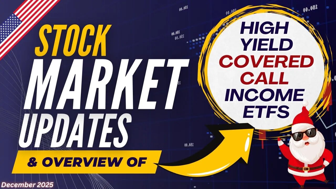 December 2025 High Yield Covered Call ETFs & Stock Market Update | Ep.68 (U.S.)