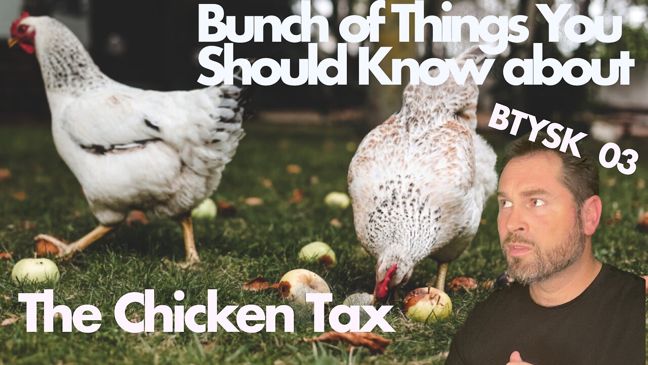 The Chicken Tax - Americans want and need small inexpensive trucks but our gubmint is stupid.