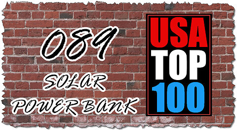 089 - Solar Power Bank