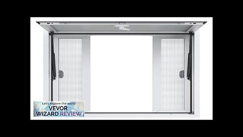 VEVOR Concession Window 36"x36" Aluminum Alloy Food Truck Service Window with 4 Review