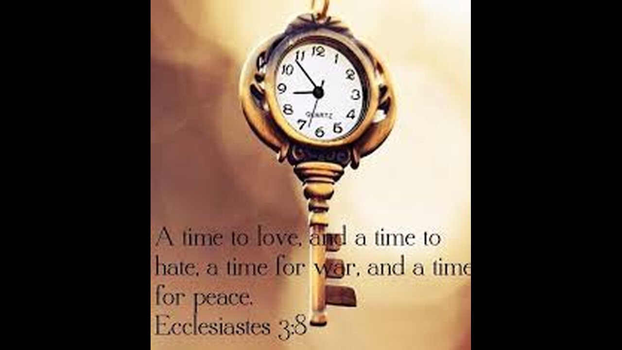 Sunday Talk with Jamal Send in the troops now Ecclesiastes 3:8 18/01/26