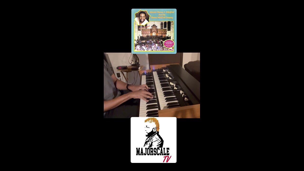 Chucky Caldwell - 🎹🎶🔥🎵 I’m encouraged - Thomas Whitfield #viscountorgan