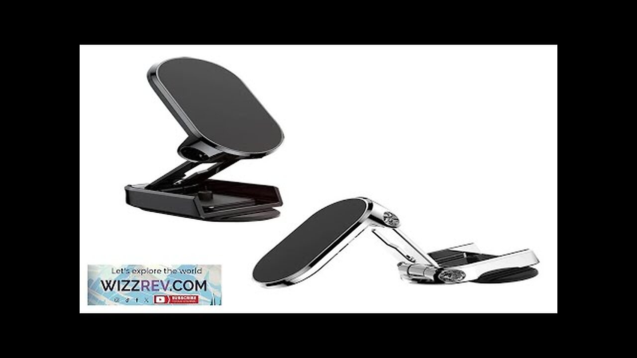 Universal Car Magnetic Mobile Phone Holder Metal Folding Car Mount Magnetic 360° Review