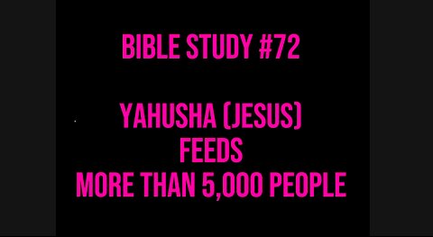 Good Evening ⛅️ Bible Study #72 📖 Jesus Feeds More Than 5,000 People #ASL #deaf #SignLanguage