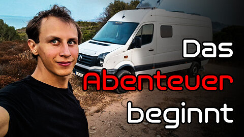 Die erste TOUR - Jetzt startet das VANLIFE !