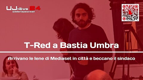 T-Red a Bastia Umbra Arrivano le Iene di Mediaset in città e beccano il sindaco