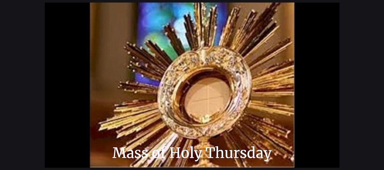 Holy Thursday Mass