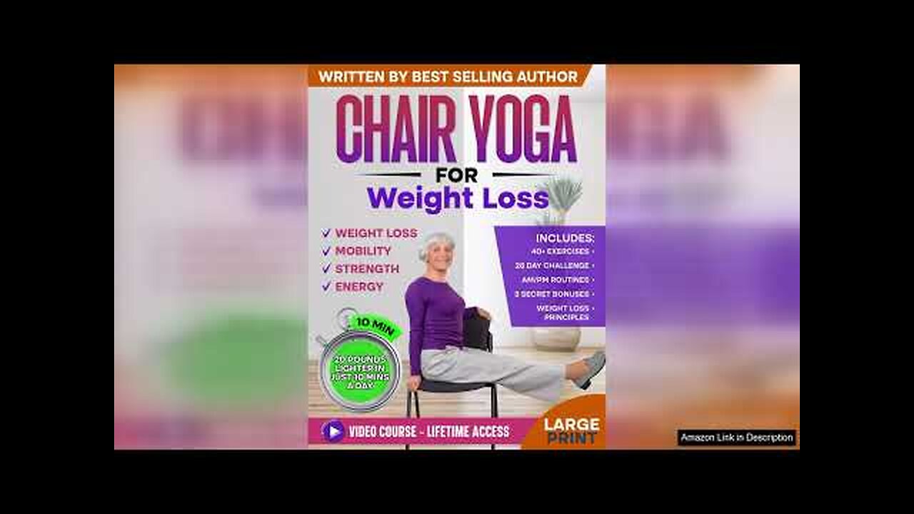 Chair Yoga for Weight Loss & Toning: Complete Guide to Look Review