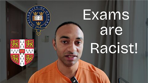 Exams are racist, apparently