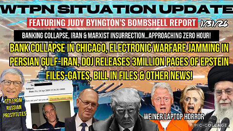 WTPN ~ Judy Byington ~ Situation Update ~ 1-31-26 ~ Trump Return ~ Restored Republic via a GCR