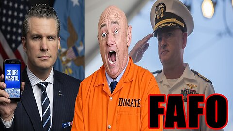 Democrat FINDS OUT it's COURT MARTIAL after SEDITIOUS video BACKFIRES! FAFO!