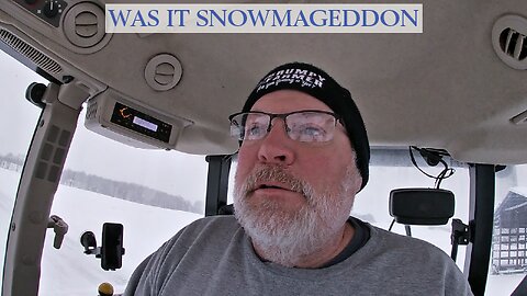 Was It Snowmageddon