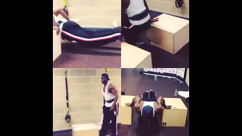 airborne core/shoulders/triceps strength movement 👇🔥💪🏽