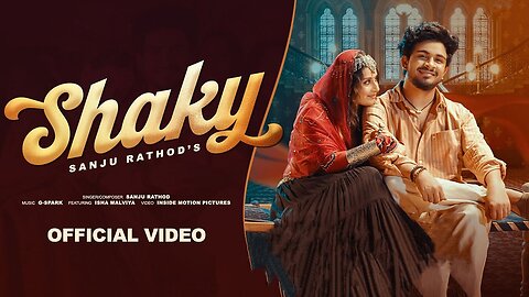 Shaky ( Official #Video ) Sanju Rathod Ft. Isha Malviya | G-Spark | New #Marathi Songs 2026