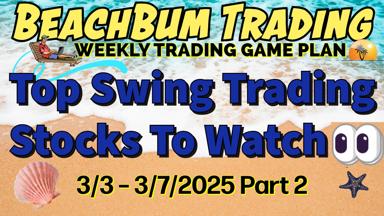 Top Swing Trading Stocks to Watch 👀 | 3/3 – 3/7/25 | MED SOXL SSTK AMZY CONY NVDY TSLY GCT & More
