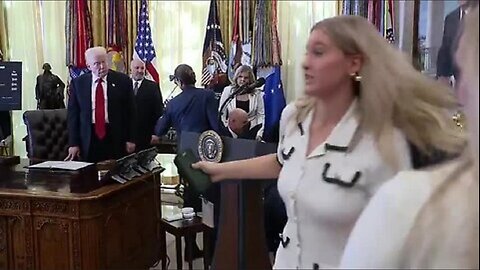 Pharma Exec Gordon Findlay Suffers Medical Emergency During Oval Office Press Briefing 11.06.25