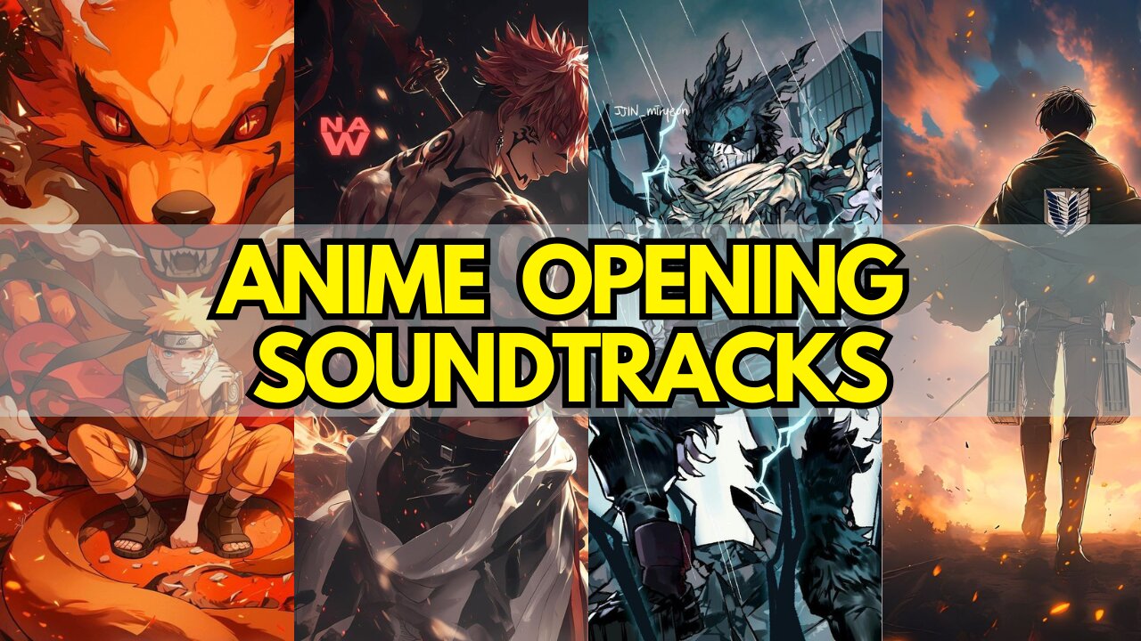 MOST VIEWED ANIME OPENING SOUNDTRACKS | FULL SONGS