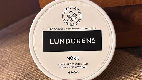 Lundgren's Mörk Nicotine Pouches Review