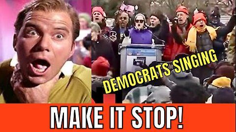 Just when you think the Democrats have hit rock bottom, they start SINGING…