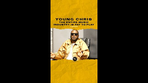 @youngchrisnt The entire music industry is pay to play