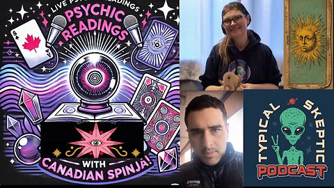 Esoteric Tarot & Live Readings With Canadian Spinja - Typical Skeptic # 1828