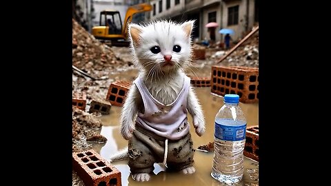 Ai video of cat