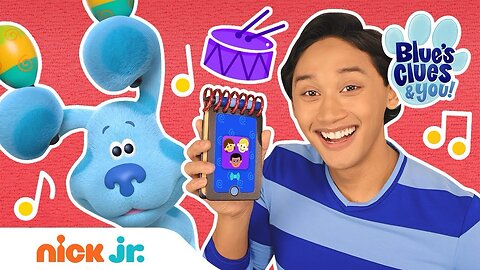 Blue's Clues & You! 🎺 Learning Musical Instrument Sounds & Writing Songs w/ Friends | Nick Jr