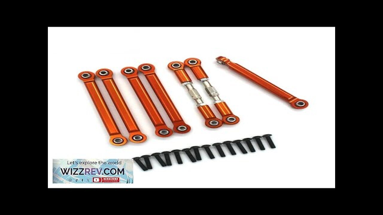 7PCS Pull Rods For ZD Racing DBX-10 1/10 Rc Car Metal Whole Review