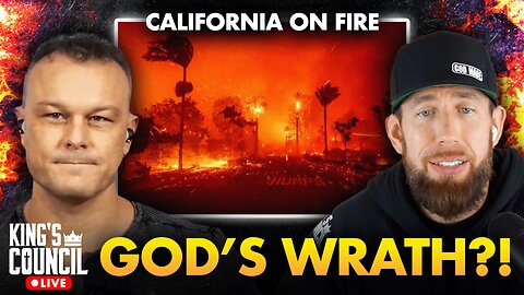 God’s WRATH In California!! The Truth Behind These Wildfires…