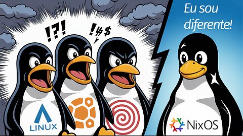 NixOS um SISTEMA OPERACIONAL diferente de TODOS