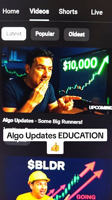 Algo update 👍
