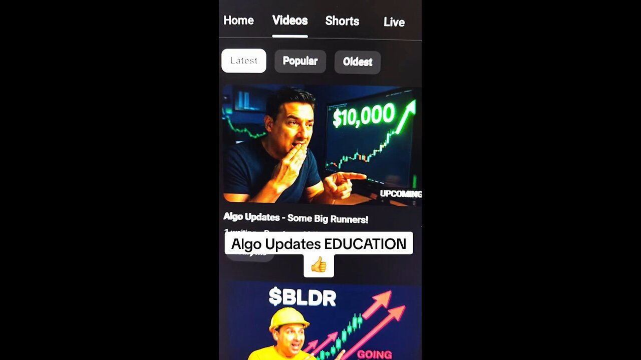 Algo update 👍