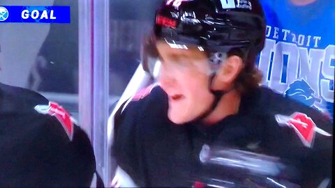 Sabres C #72 Tage Thompson 🥅(34)🏒Wrist-Shot Goal