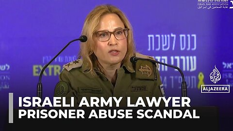Israel arrests ex-army lawyer over leaked video showing Palestinian’s abuse