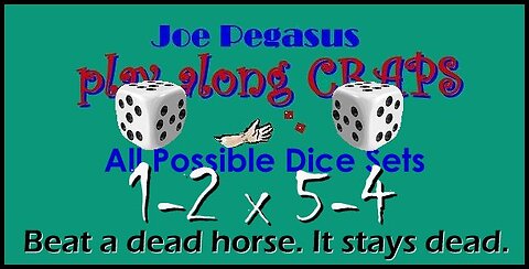 1-2 x 5-4 Dice Set hard Table