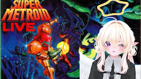 【 SUPER METROID 】Space Monke 💜🌟 Part 3 【 KUROHA KURAYAMI 】