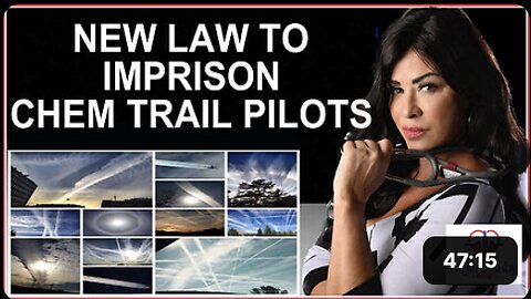 NEW LAW WILL IMPRISON AND FINE CHEM TRAIL PILOTS