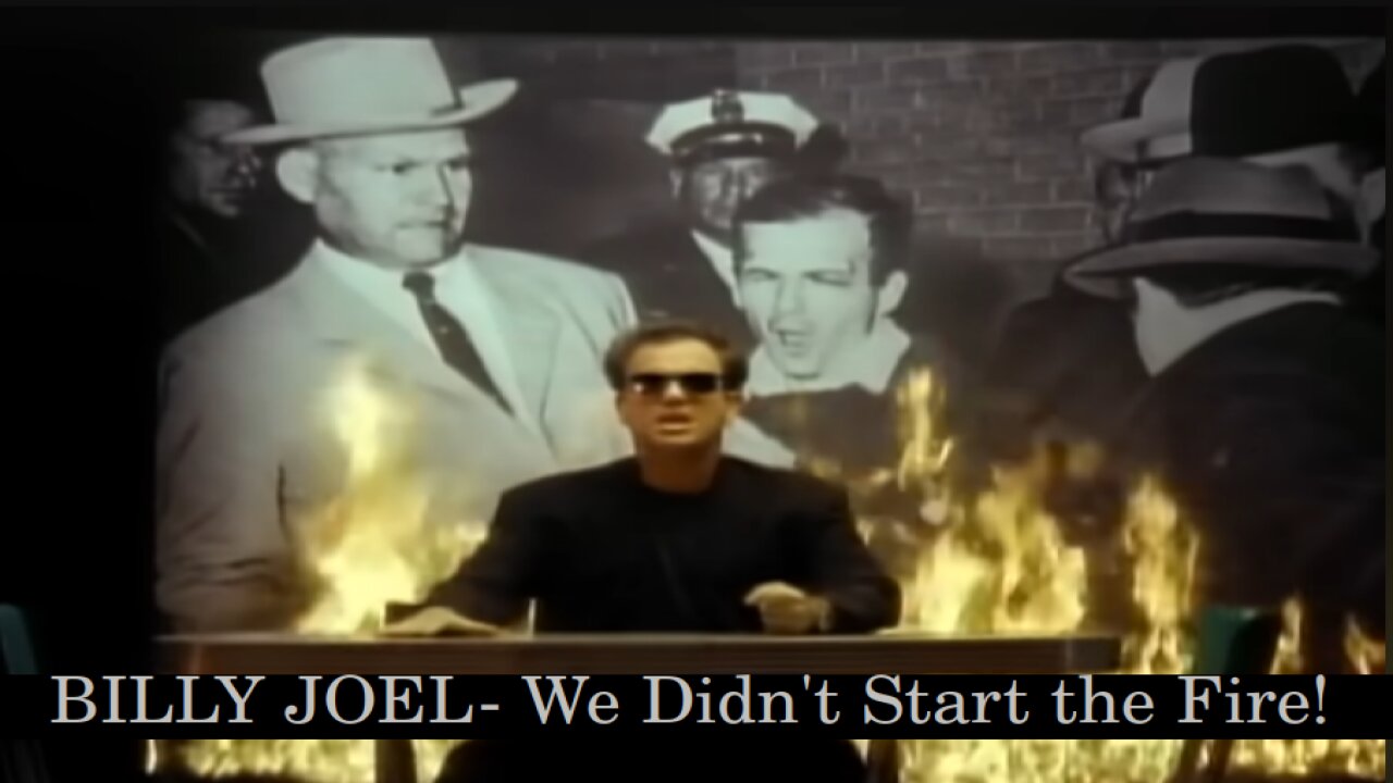 BILLY JOEL- We Didn't Start the Fire! VideoLeap @digitalJacko Remix