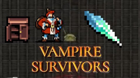 Desbloqueando Santa e sua arma - Vampire Survivors