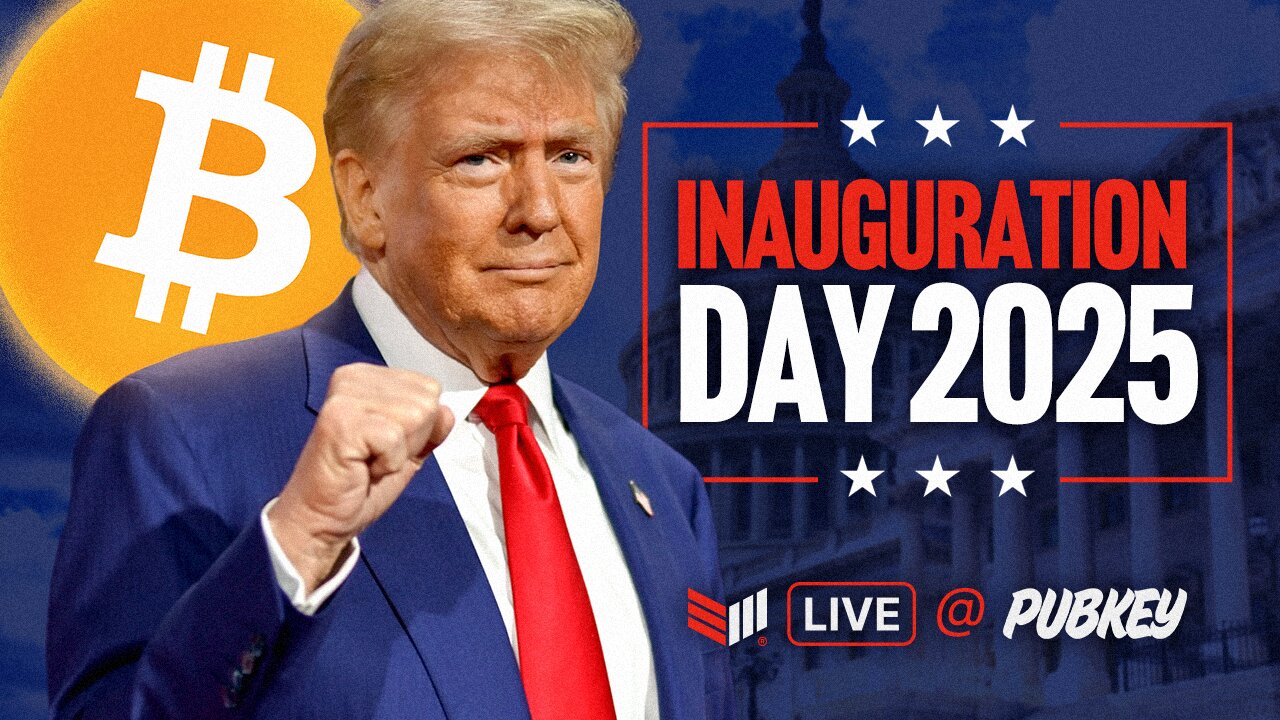 LIVE: Donald Trump Inauguration | America's First Bitcoin President